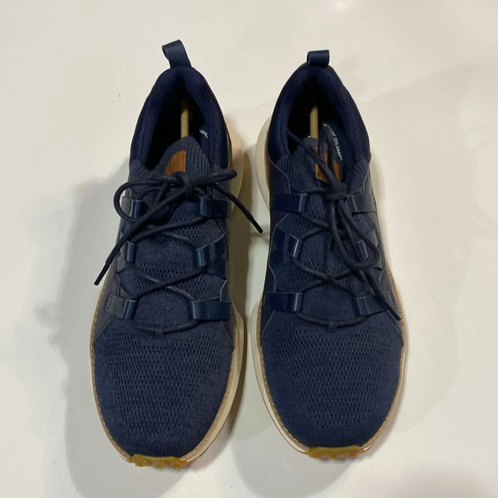 Cole Haan Men’s Grand Motion Stitch 2 Navy Titanium Shoes Sz 11.5M. NWOB